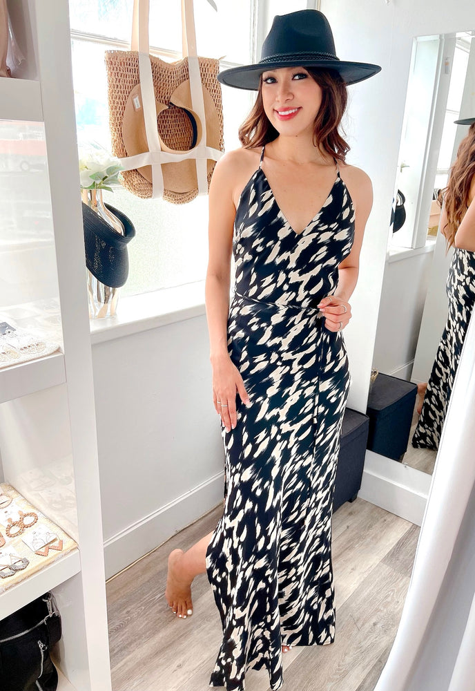 
                  
                    Printed Belted Maxi Dress
                  
                