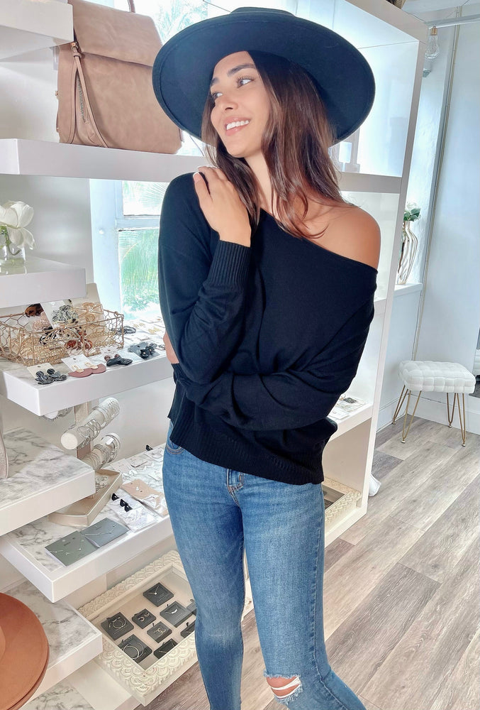 
                  
                    Round Neck Knit Sweater Top
                  
                